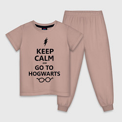 Детская пижама Keep Calm & Go To Hogwarts