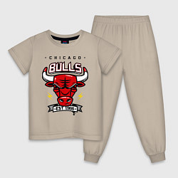 Детская пижама Chicago Bulls est. 1966