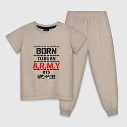 Детская пижама Born to be an ARMY BTS