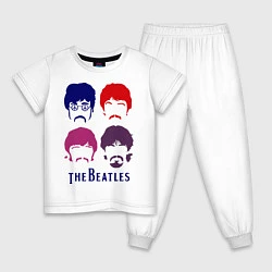 Детская пижама The Beatles faces