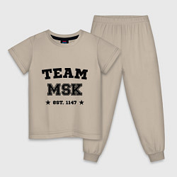 Детская пижама Team MSK est. 1147