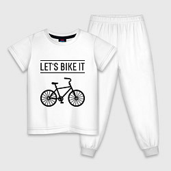 Детская пижама Lets bike it