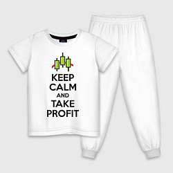 Детская пижама Keep Calm & Take profit