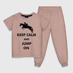 Детская пижама Keep Calm & Jump On