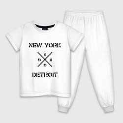 Детская пижама NY Detroit