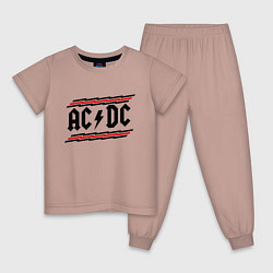 Детская пижама AC/DC Voltage
