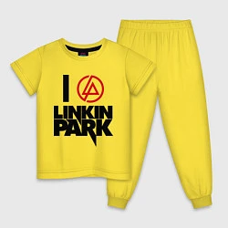 Детская пижама I love Linkin Park