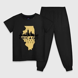 Детская пижама Чикаго - США