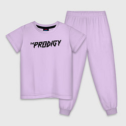 Пижама хлопковая детская The Prodigy, цвет: лаванда