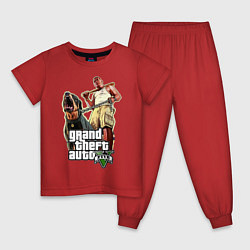 Детская пижама GTA 5: Man & Dog