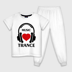 Детская пижама Trance Music is Love