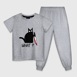 Детская пижама What cat