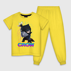 Детская пижама Brawl Stars CROW