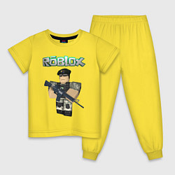 Детская пижама Roblox Defender