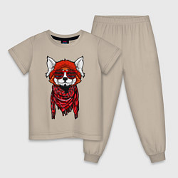 Детская пижама Красная панда