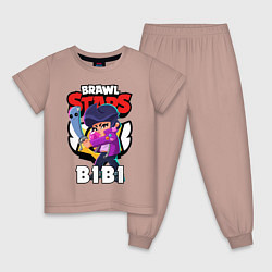 Детская пижама BRAWL STARS BIBI