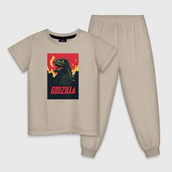 Детская пижама Godzilla