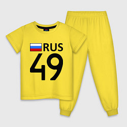 Детская пижама RUS 49