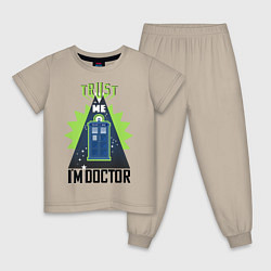 Детская пижама Trust me, i'm doctor who