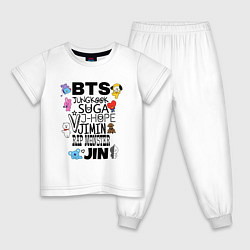 Детская пижама BTS BT21