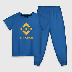 Детская пижама BINANCE БИНАНС БИРЖА