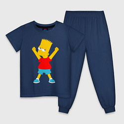Детская пижама Барт Симпсон