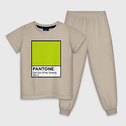 Детская пижама Shrek: Pantone Color