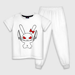 Детская пижама Зайка с ножами