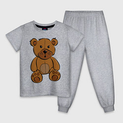 Детская пижама Плюшевый медведь