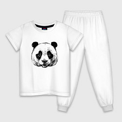 Детская пижама Голова панды