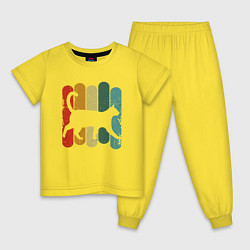 Детская пижама Walking Cat