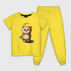 Детская пижама Медведь
