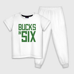 Детская пижама Bucks In Six