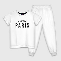Детская пижама ICI C EST PARIS