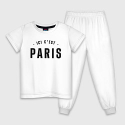 Детская пижама ICI CEST PARIS МЕССИ