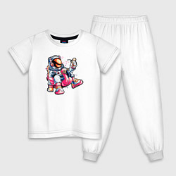 Детская пижама Космонавт на реклаксе