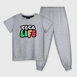 Детская пижама Toca Life logo