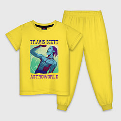 Детская пижама ASTROWORLD TRAVIS SCOTT Z