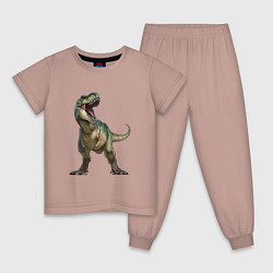 Детская пижама Тираннозавр