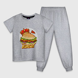 Детская пижама Королевский бургер