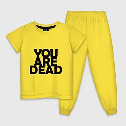 Детская пижама DayZ: You are Dead