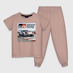 Детская пижама Toyota Gazoo Racing - легендарная спортивная коман