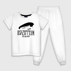 Детская пижама Дирижабль Led Zeppelin с лого участников
