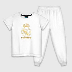 Детская пижама Real Madrid gold logo