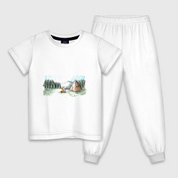 Детская пижама Поход в горы