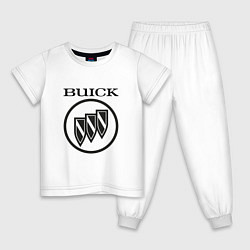 Детская пижама Buick Black and White Logo