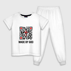 Детская пижама Сделано Богом