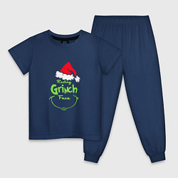 Детская пижама Гринч похититель рождества новый год