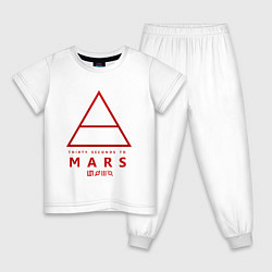 Детская пижама 30 Seconds to Mars рок