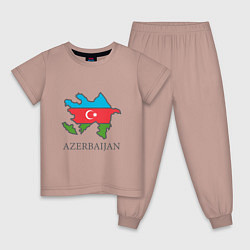 Детская пижама Map Azerbaijan